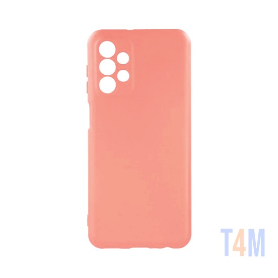 Silicone Case with Camera Shield for Samsung Galaxy A23 4g Pink